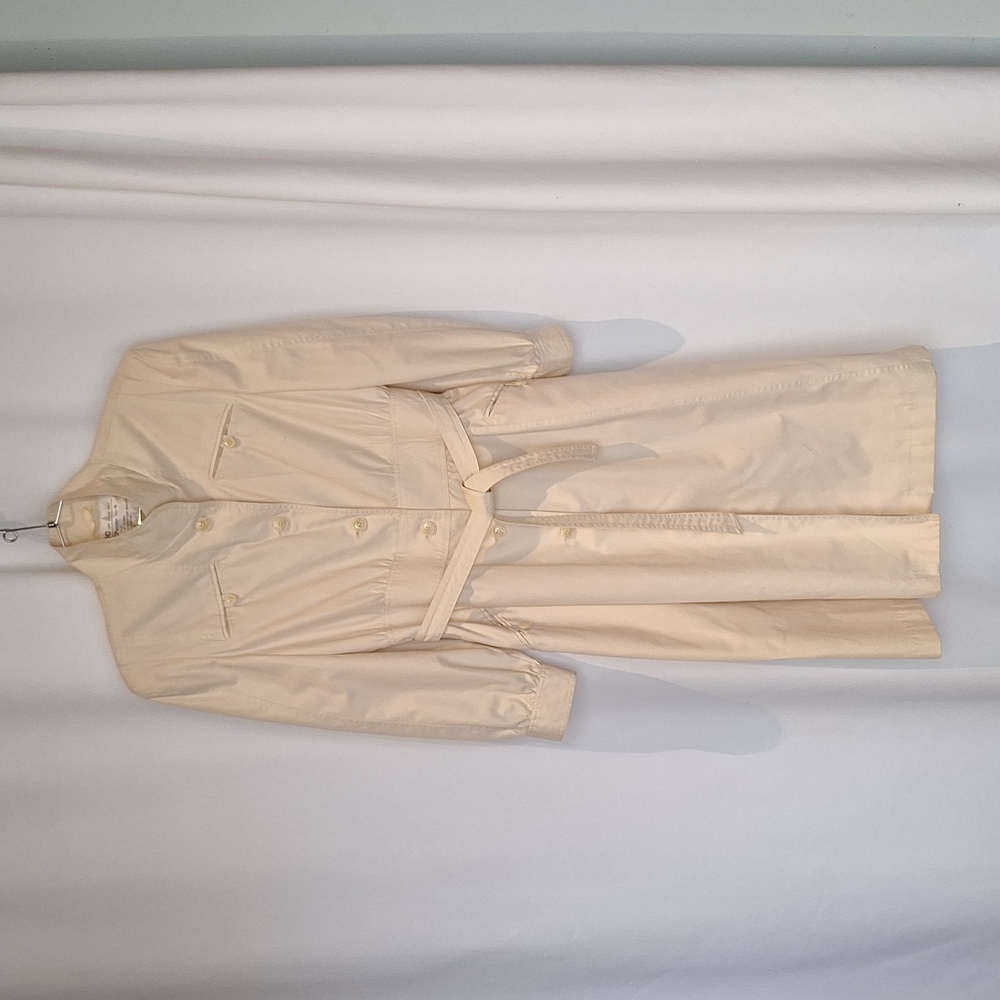 Vintage cream JC Penney raincoat/trench coat
